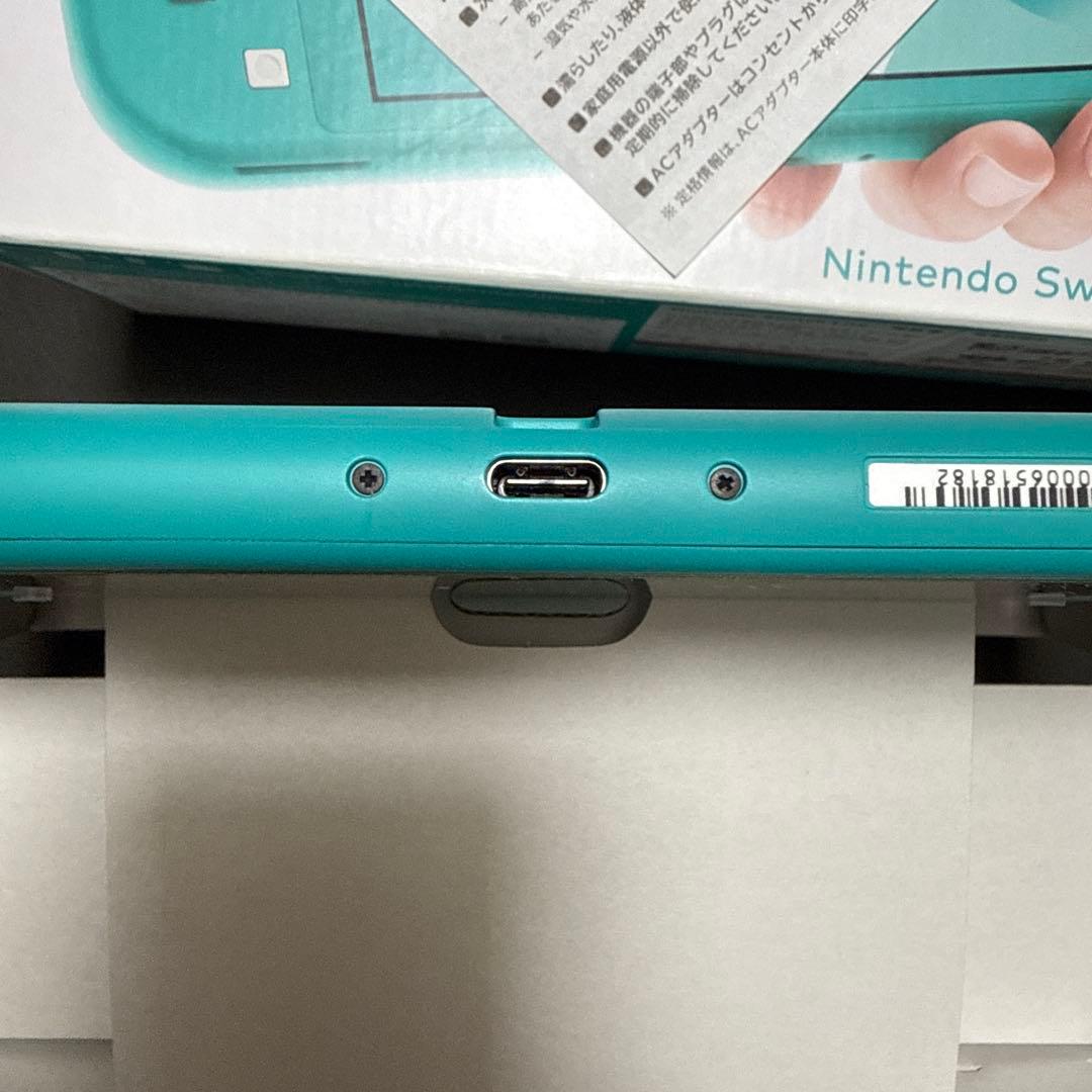 Nintendo Switch Lite ターコイズ 本体　ケース　箱付