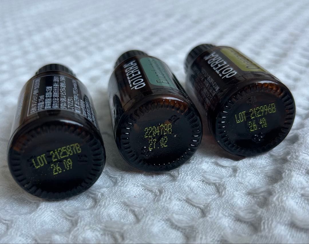 doTERRA アロマオイル 3本セット
