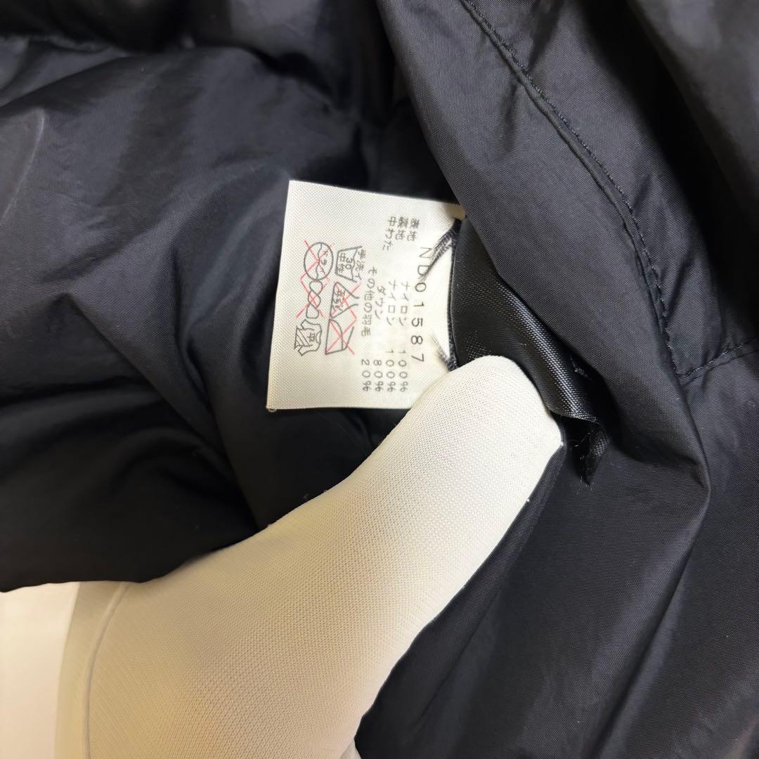 ノースフェイス ヌプシ　ダウン　ベスト　センターロゴ　Mサイズ　状態良好品