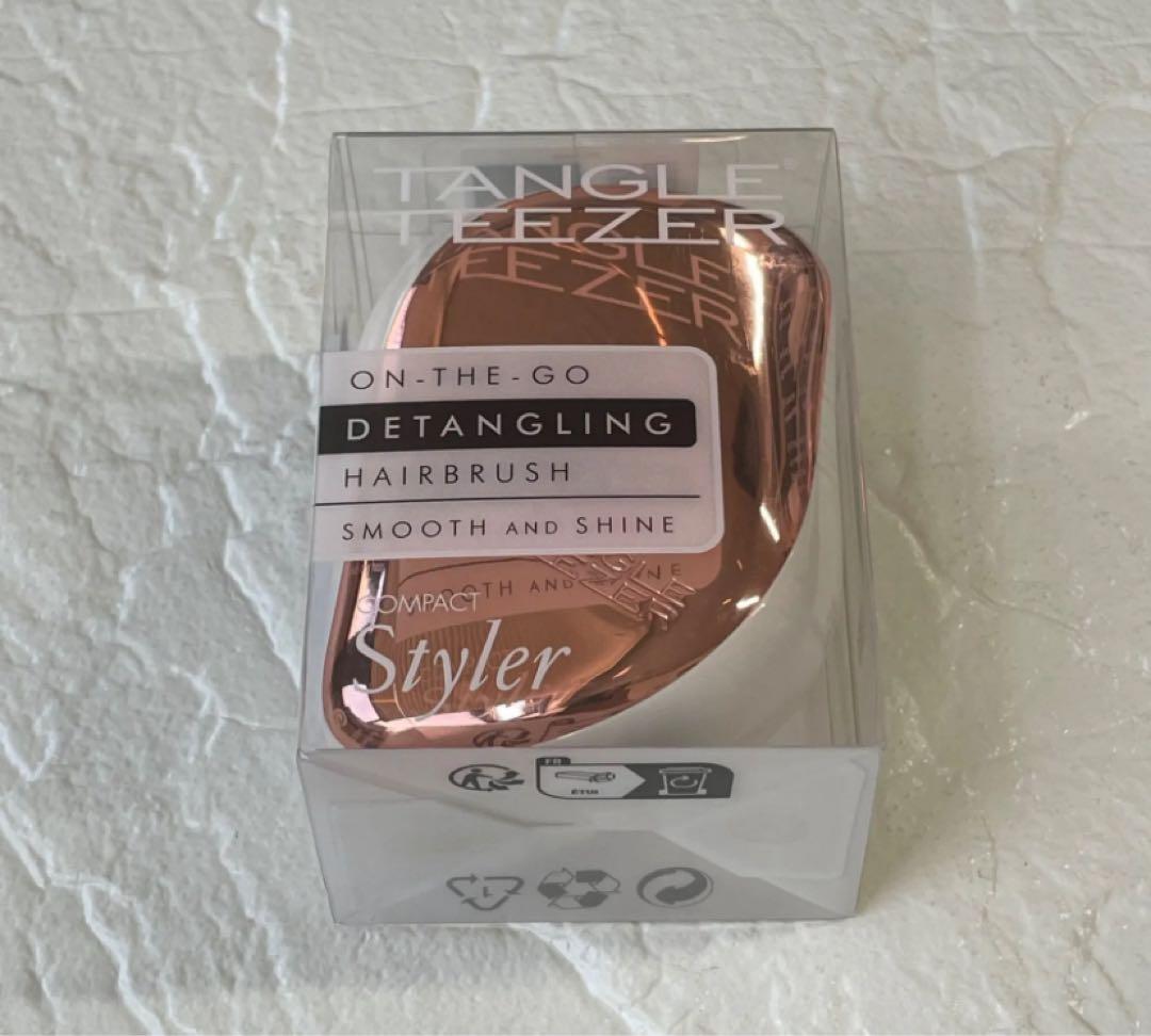タングルティーザー コンパクトスタイラー ローズゴールド