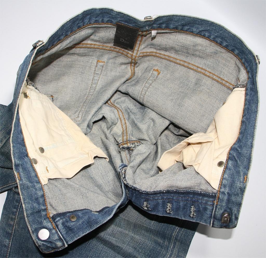 r*t様 DIOR ディオール デニム ジーンズ インディゴ 32 日本製 中古