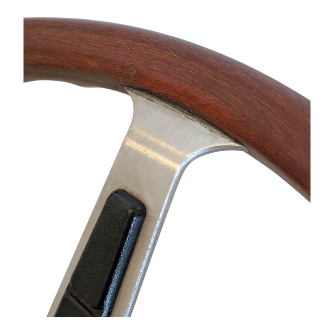 旧車 ウッドステアリング ハンドル ニッサンサニー