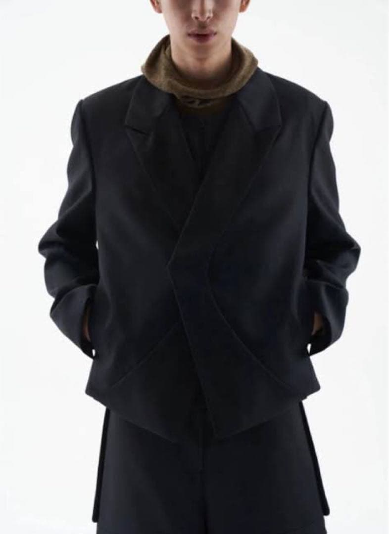 common divisor テーラードジャケット ブラック