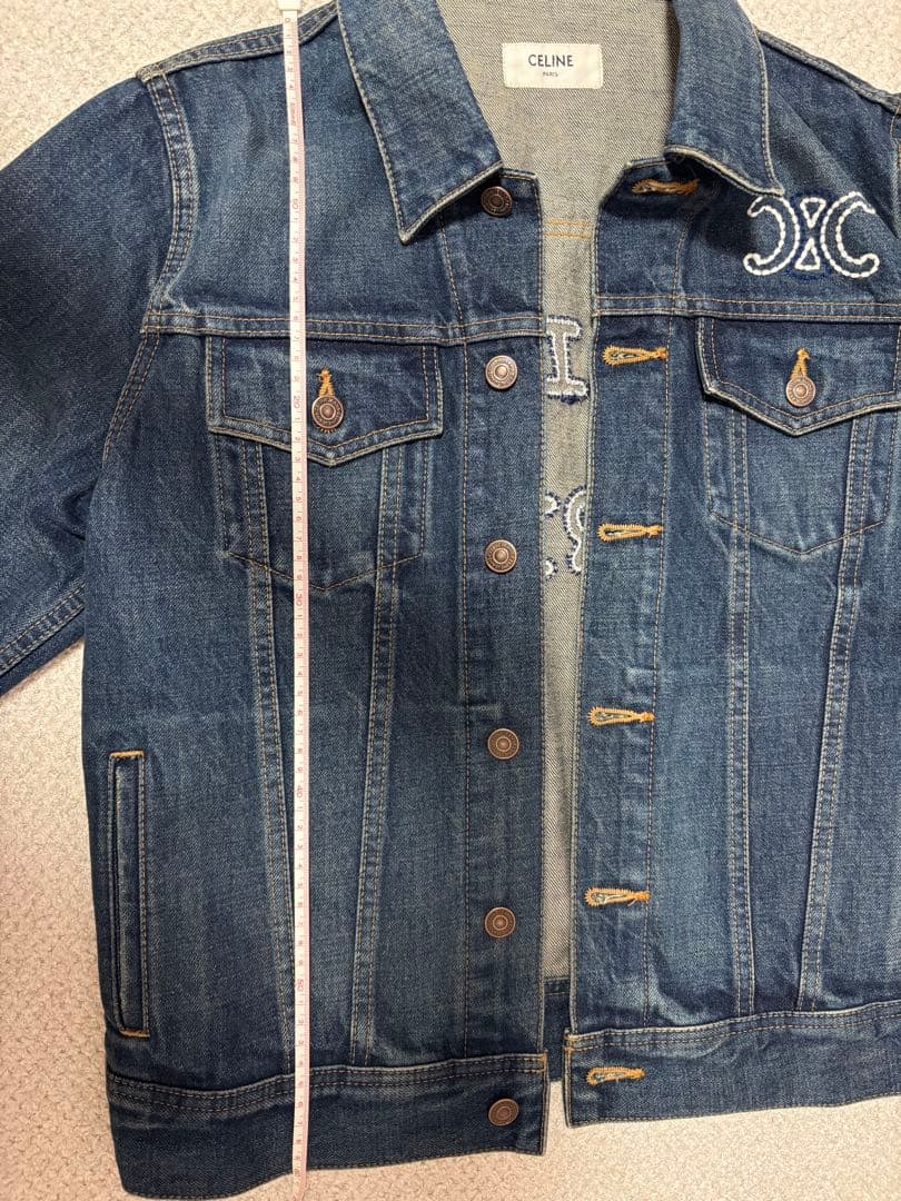 CELINE ダークブルー デニムジャケット
