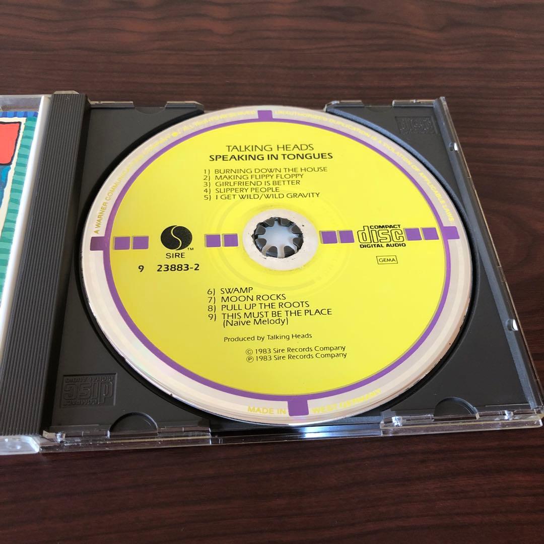CD☆金シール帯／トーキング・ヘッズ／スピーキング・イン・タングズ／旧規格