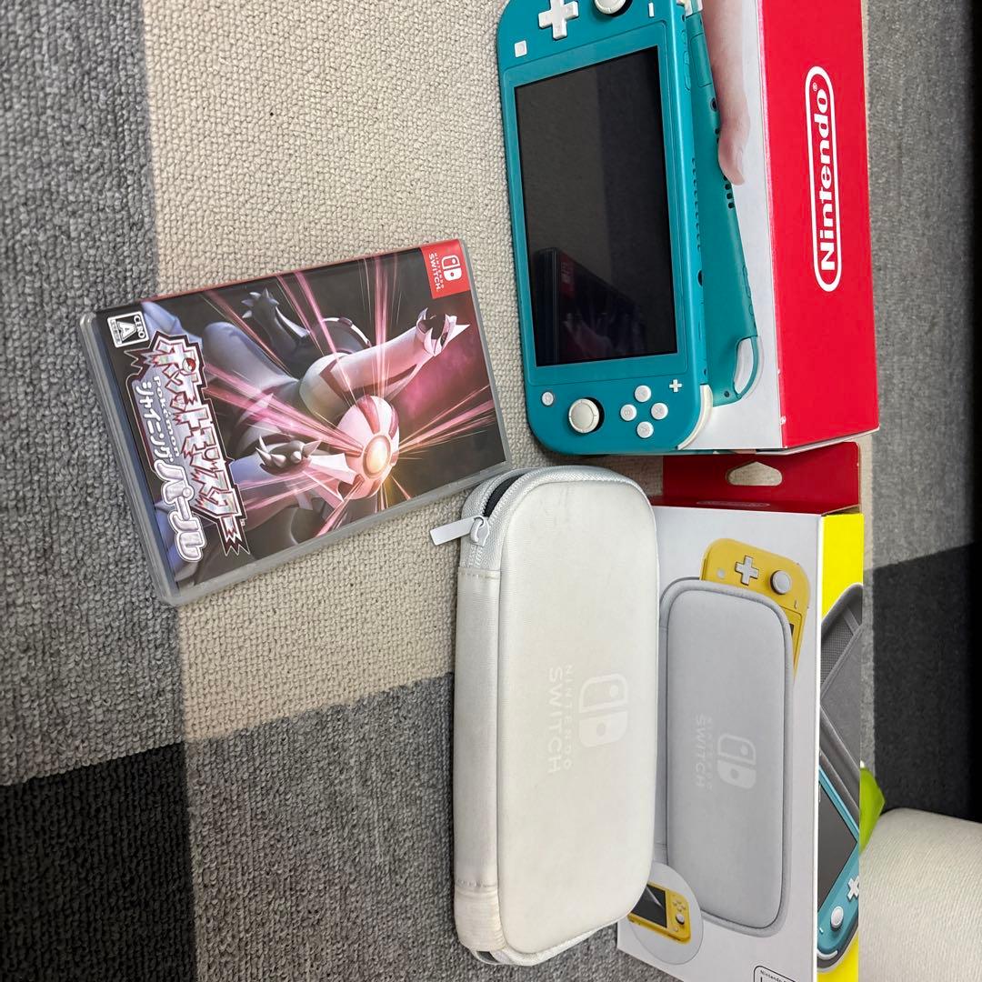 Nintendo Switch Lite ターコイズ + ポケモンソフト＋ケース