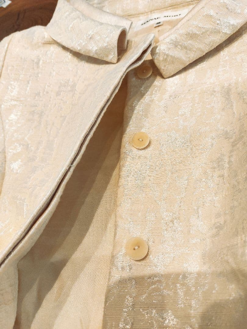 【未使用品】HANAEMORI ハナエモリ　セットアップ　ホワイト　クリーム