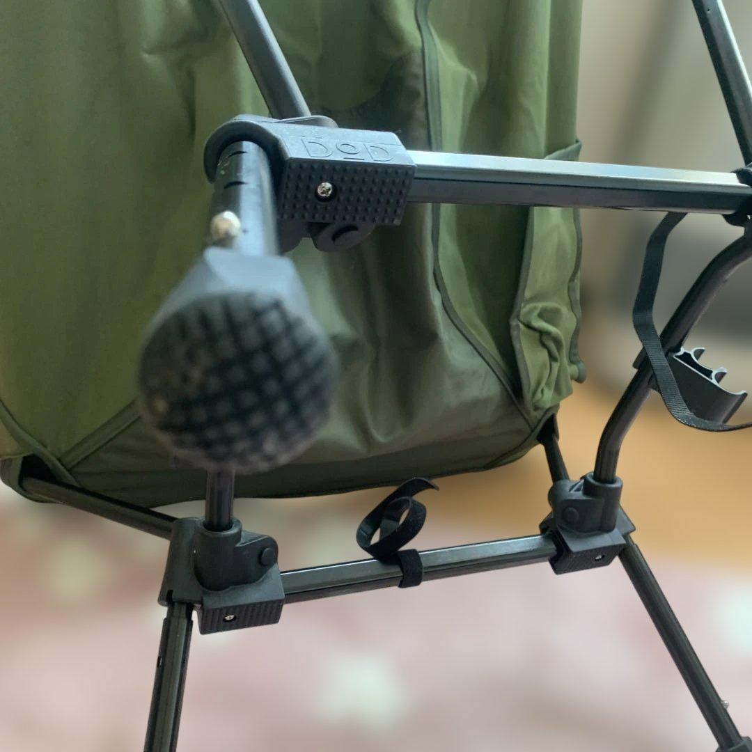 DOD(ディーオーディー) スゴイッス カーキ　アウトドアチェア