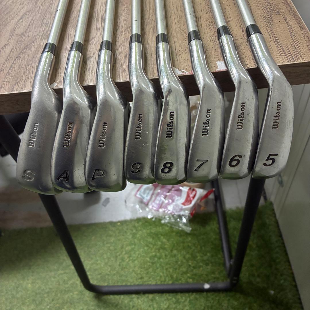 レディースゴルフクラブセット【Wilson】【SPALDIND】ヘッドカバー付