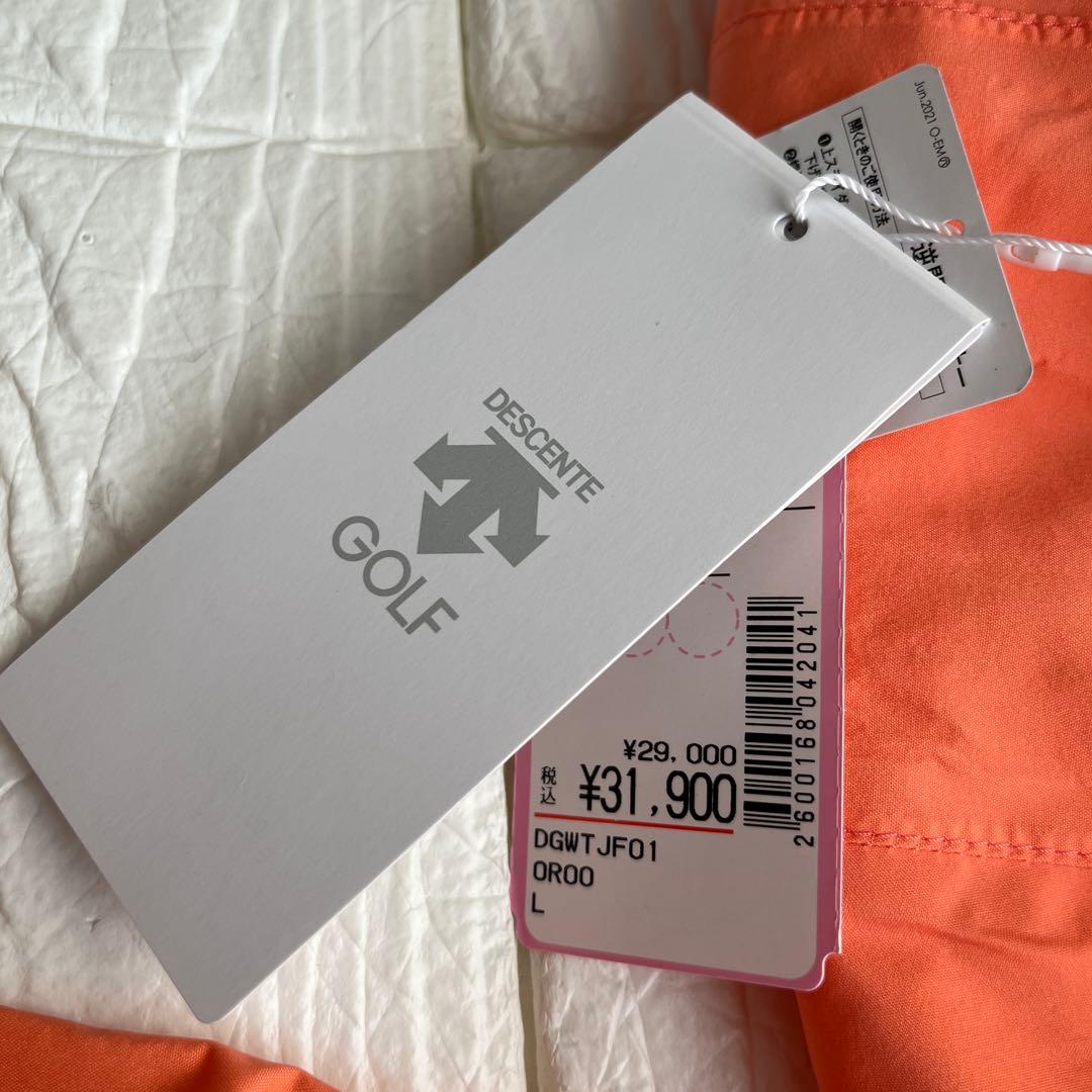 未使用　デサントゴルフ　ナイロンストレッチ　レインウェア　ワンピース　L