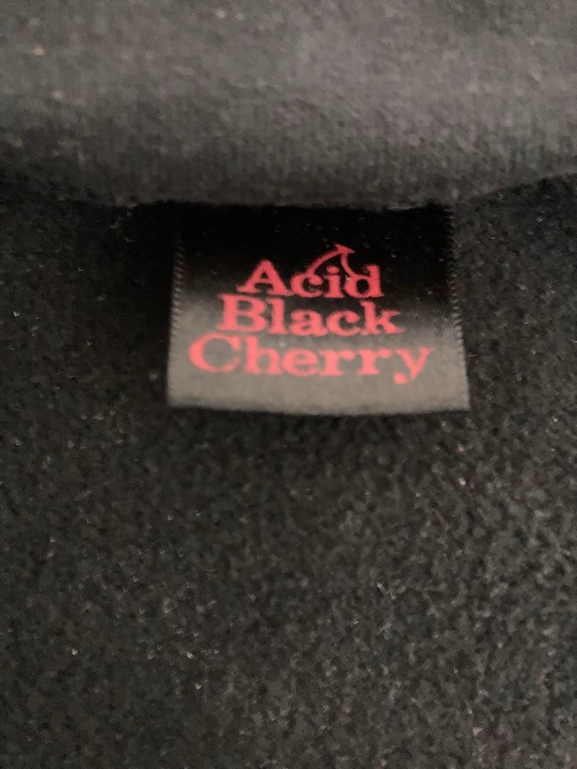 Acid Black Cherry ボリュームネックパーカー　黒　フリーサイズ
