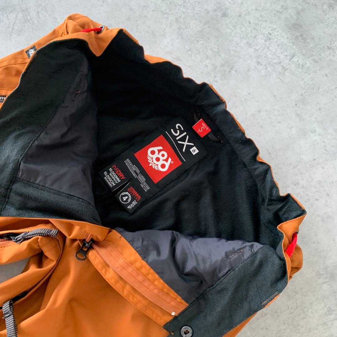 極美品☆686 SIX FIELDMAN INS スキーウェア　スノーボード