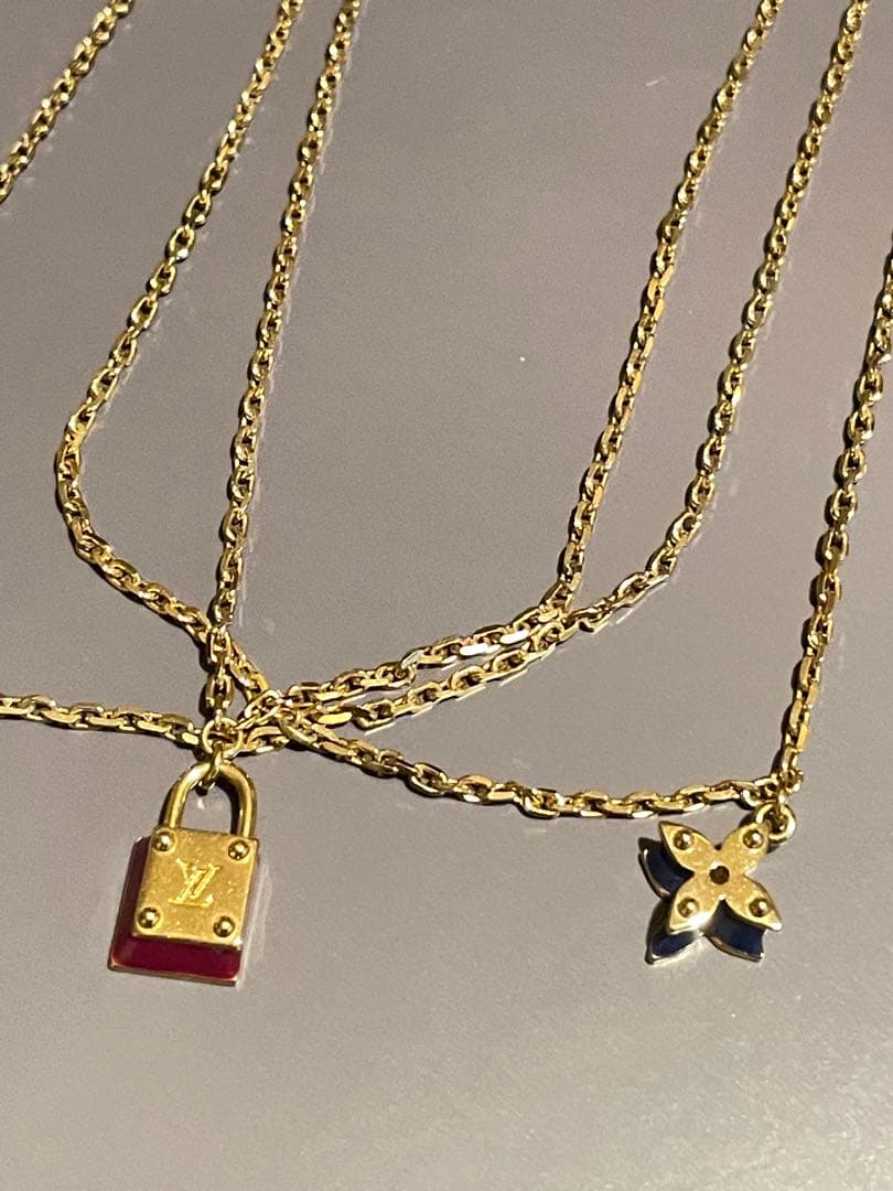 ルイヴィトンネックレス コリエスウィートチャーム