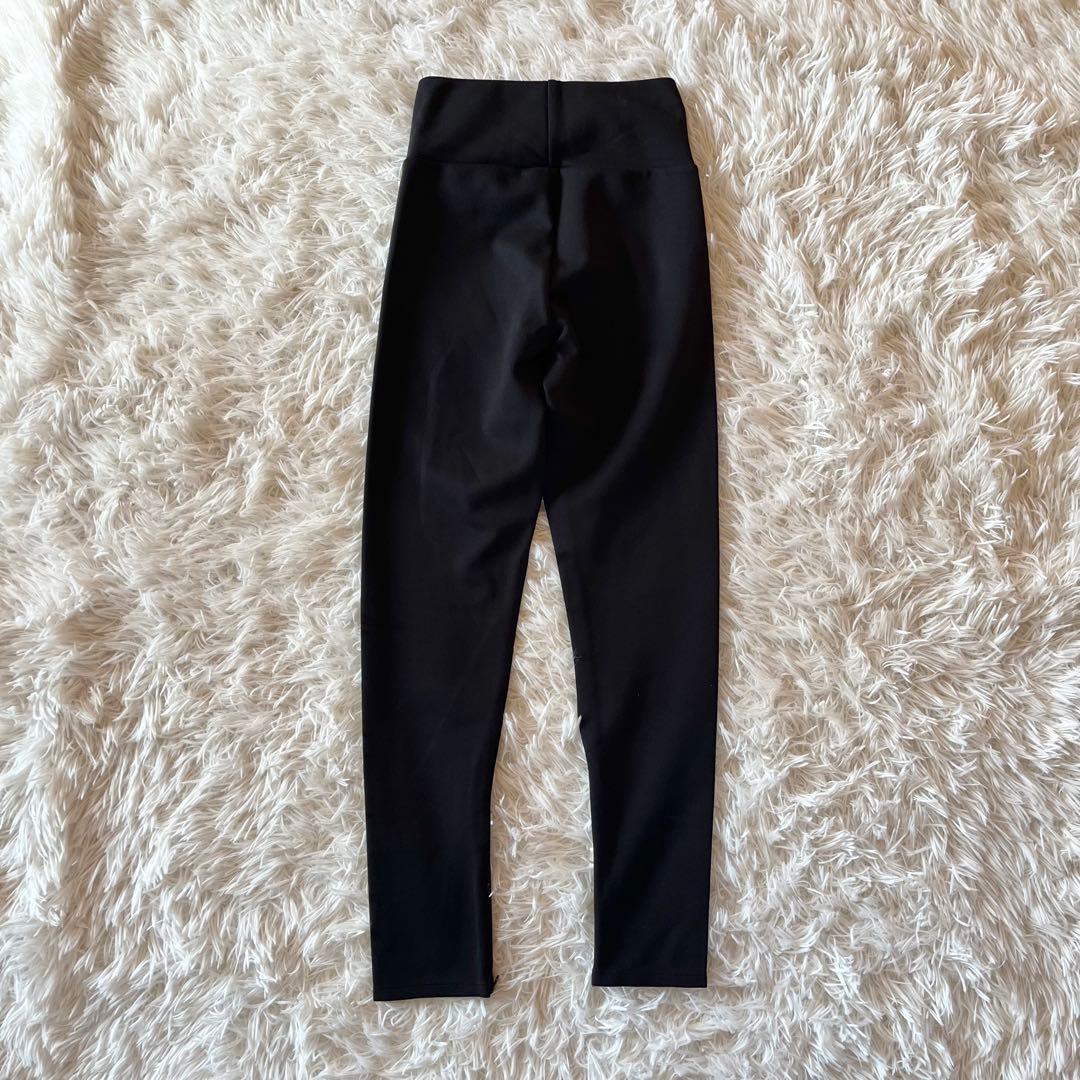 タグ付き✨ ドゥーズィエムクラス Warm Zipレギンスパンツ ブラック 34