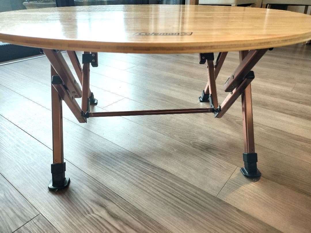 Coleman コールマン　コンフォートマスターバンブーオーバルテーブル/85