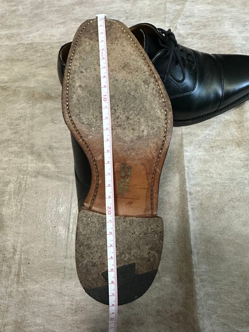 【美品】Cheaneyチーニー ストレートチップ