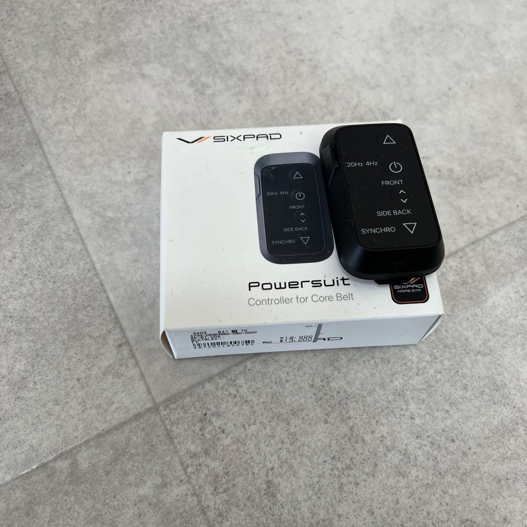 シックスパッドパワースーツライトコアベルトＬＬサイズAND 専用コントローラー