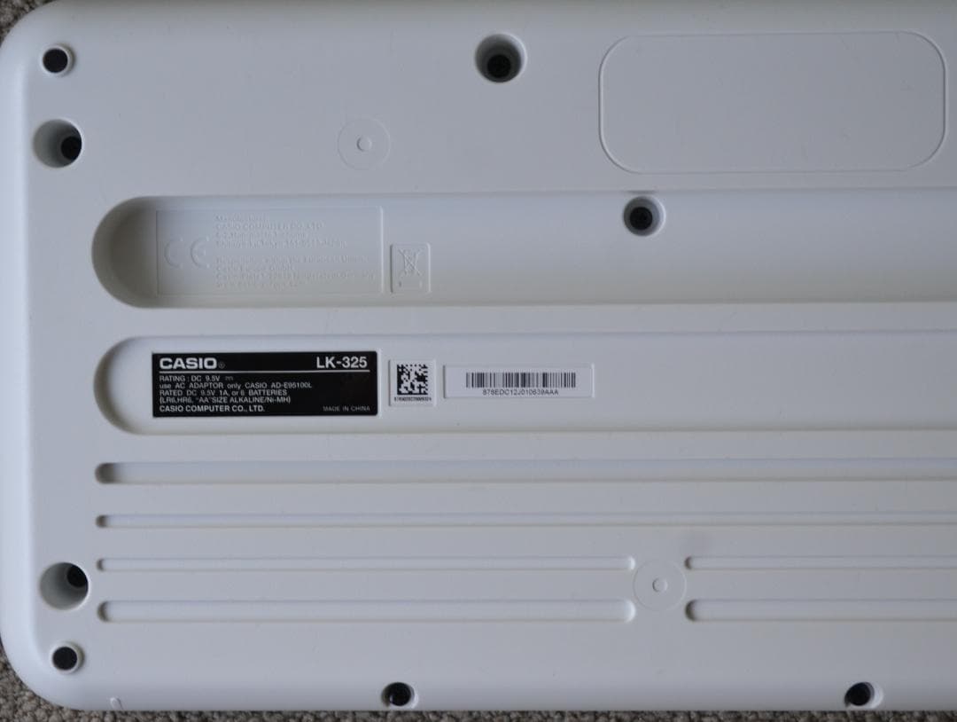 ソバコ2022年CASIO 光ナビゲーションキーボード LK-325