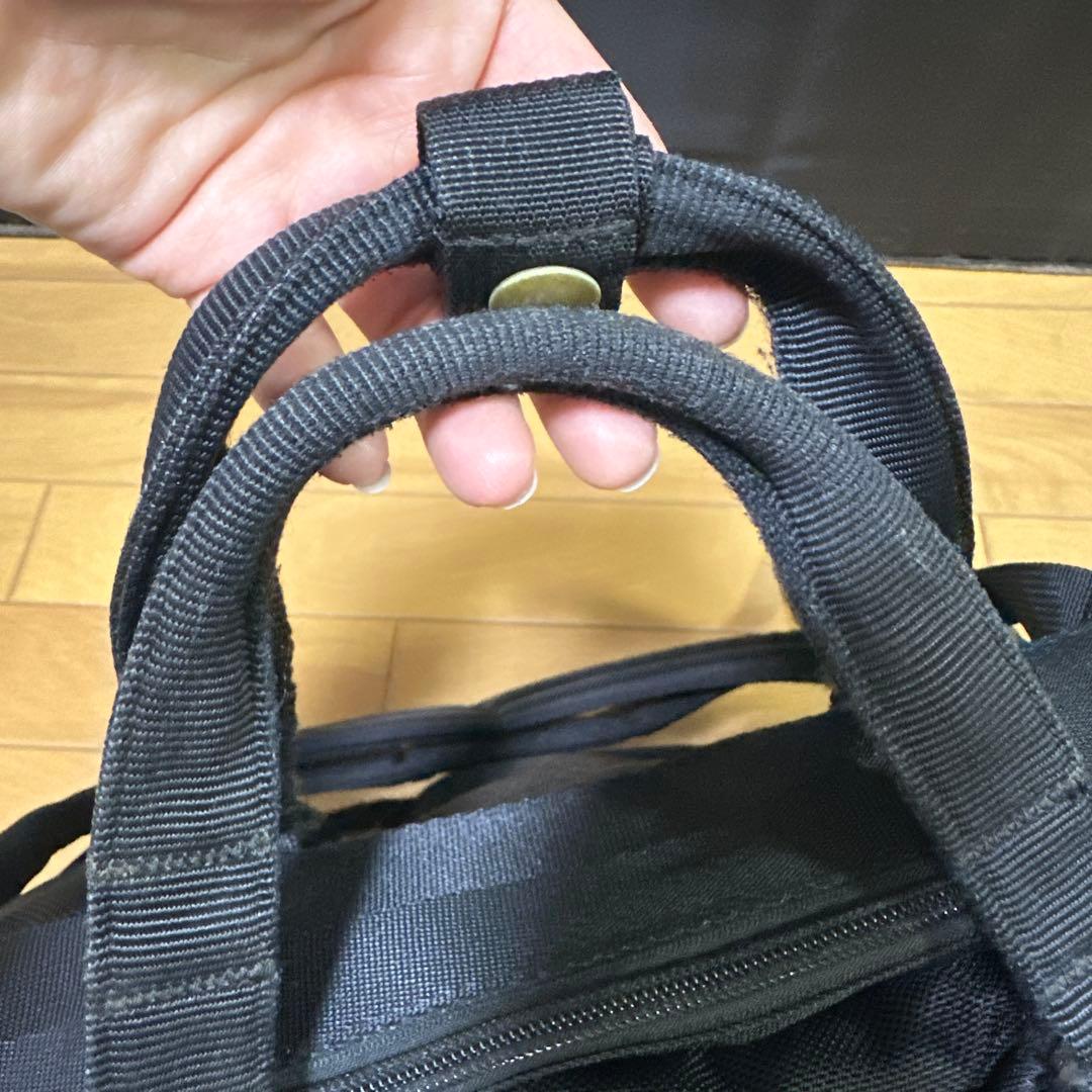 BRIEFING ブラック ビジネスバッグ ナイロン製 USA