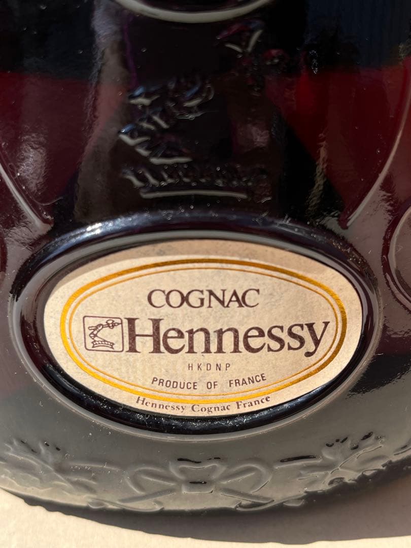 Hennessy X.O.ヘネシー コニャック 古酒 旧ボトル 金キャップ