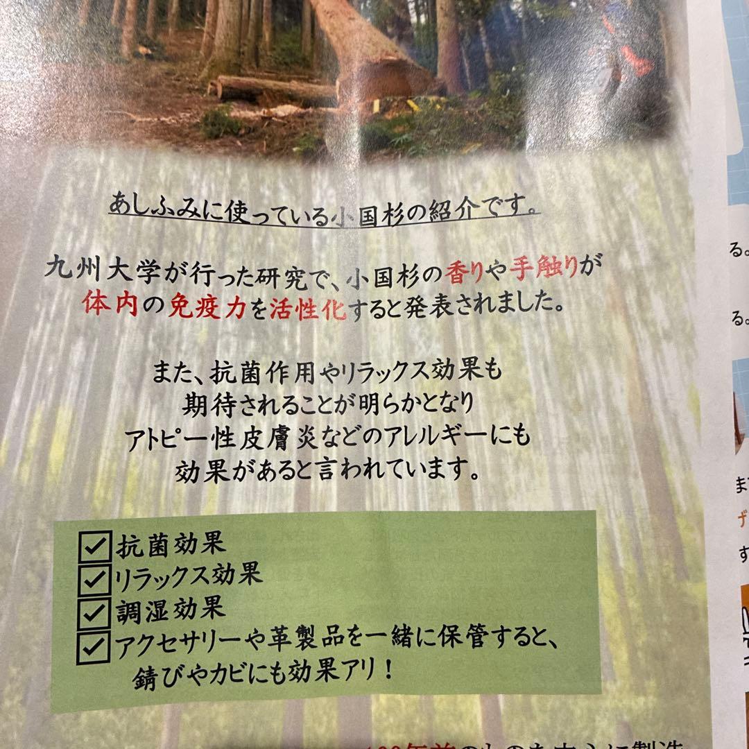 特許取得済み！小国杉の足踏み　歩数計付き！健皇ゆらぎ　あしふみ健幸ライフ