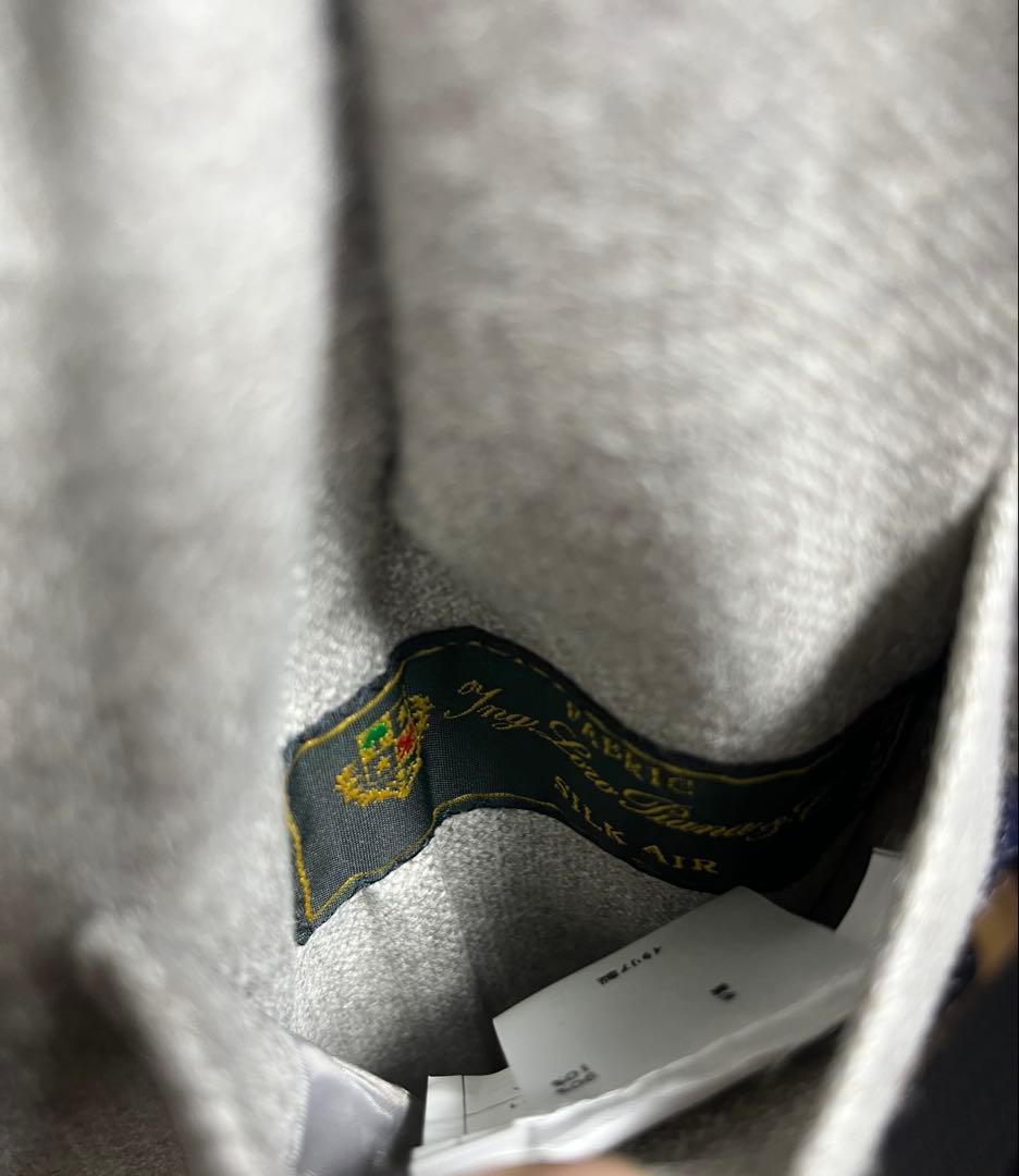 BARBA バルバ ジャケット 46 グレージュ　ウール シルク カシミヤ