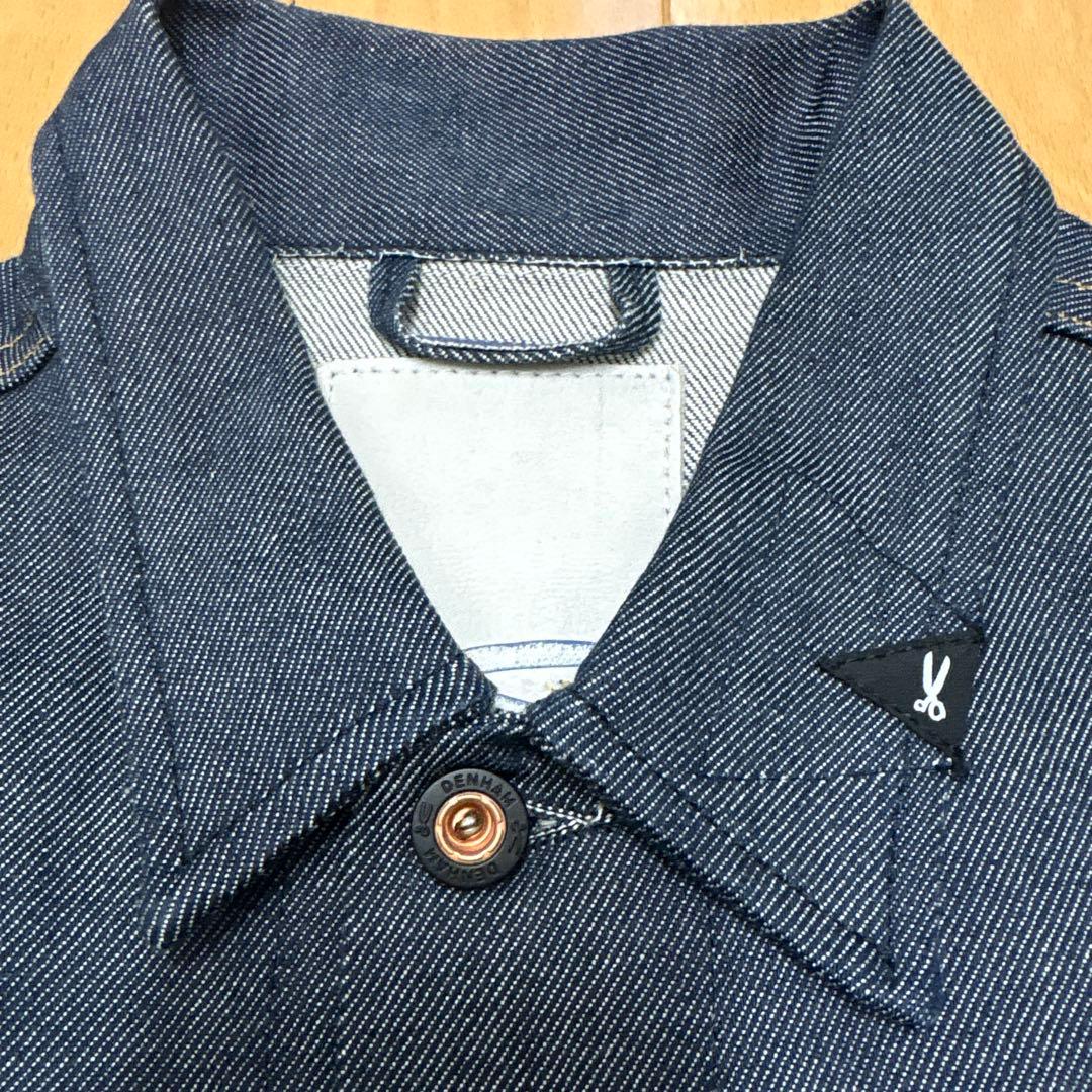 極美品！デンハム　インディゴデニムジャケット