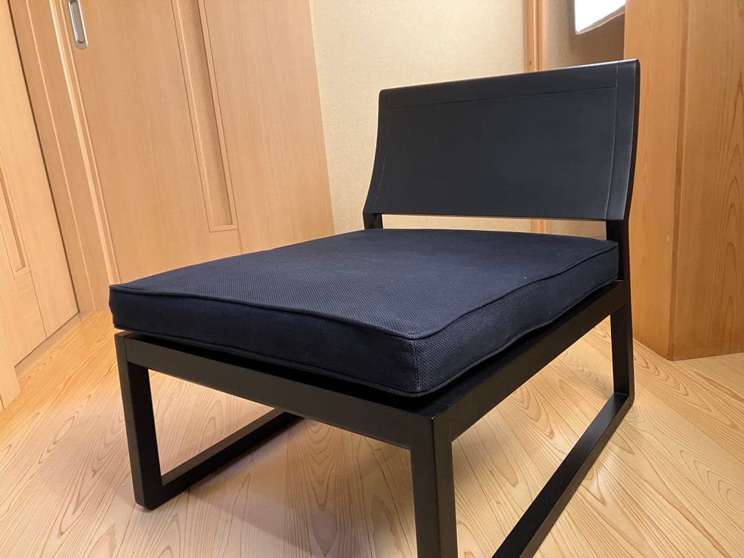 Yoshi　カッシーナ　イクスシー　ラウンジソファ　ブラック　木製