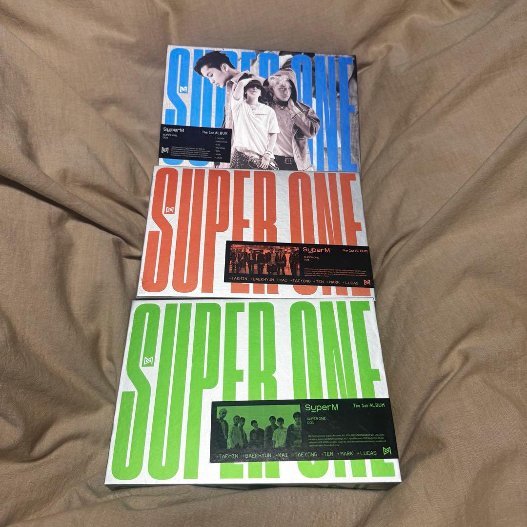 SuperM SuperOne アルバム 三種セット