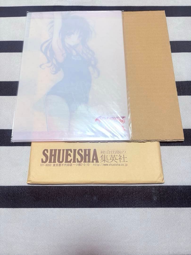 ToLoveる-とらぶる-ダークネス　ヤミお風呂ポスター&結城美柑クリアファイル