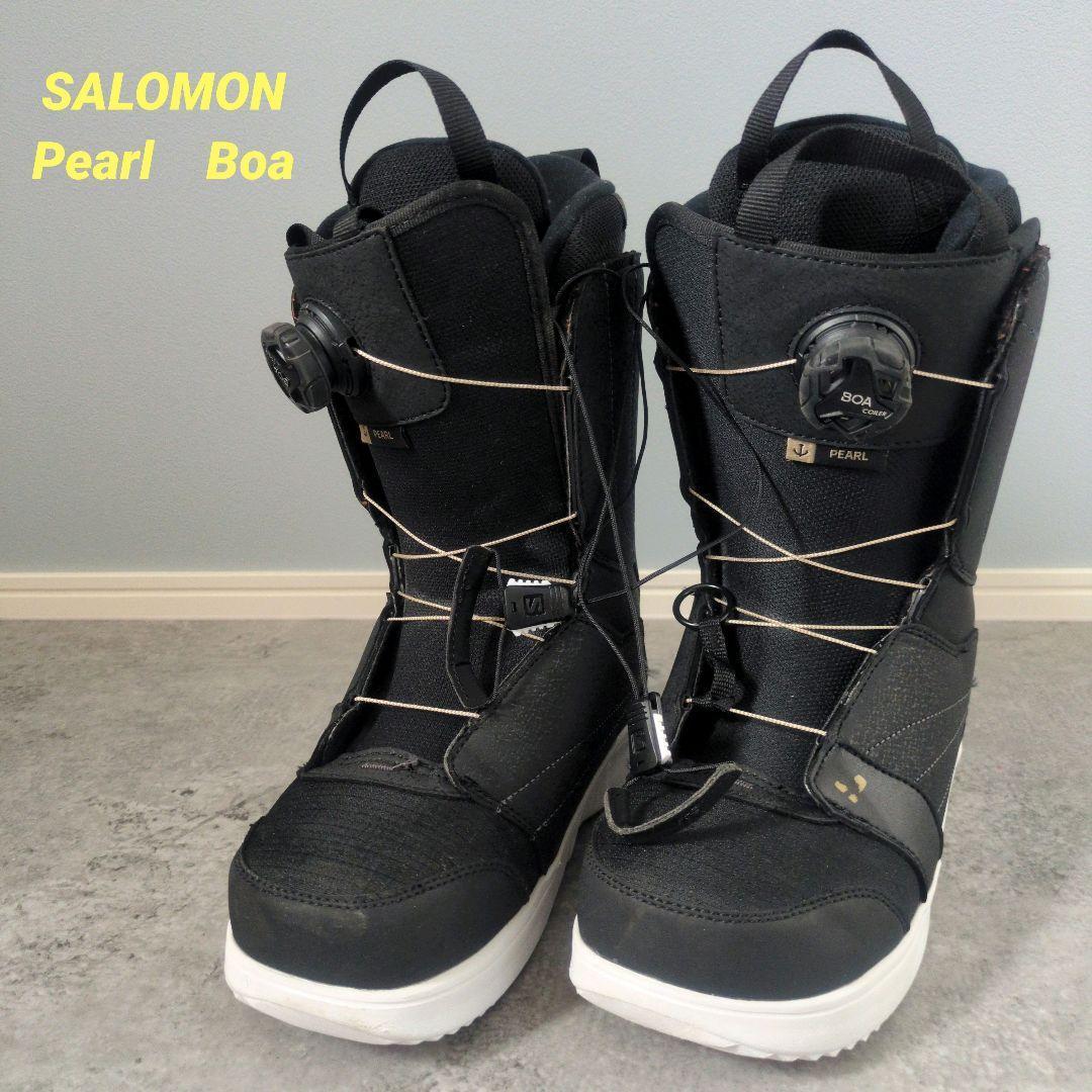 SALOMON スノーボードブーツ PEARL BOA 24-25モデル