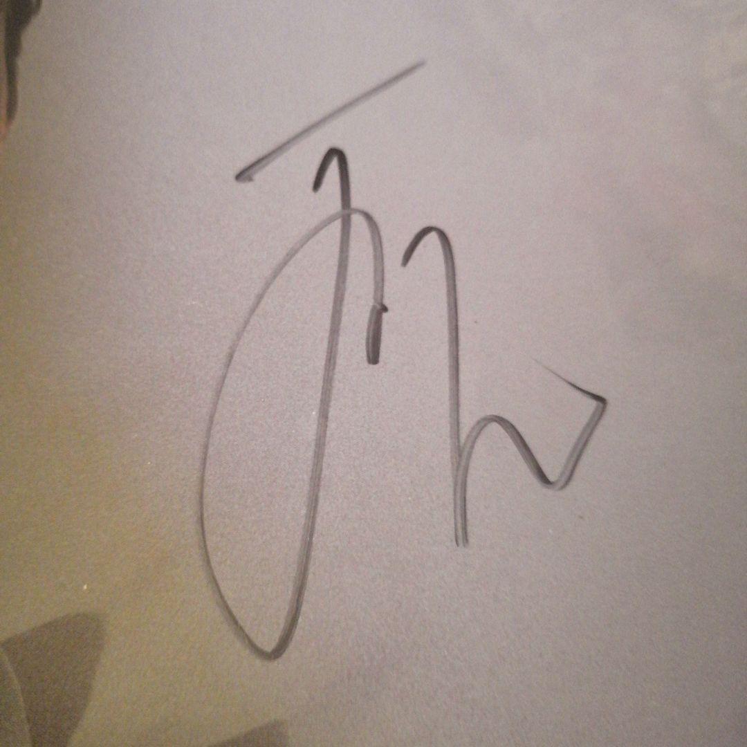 ジュード・ロウの直筆サイン入りポスター