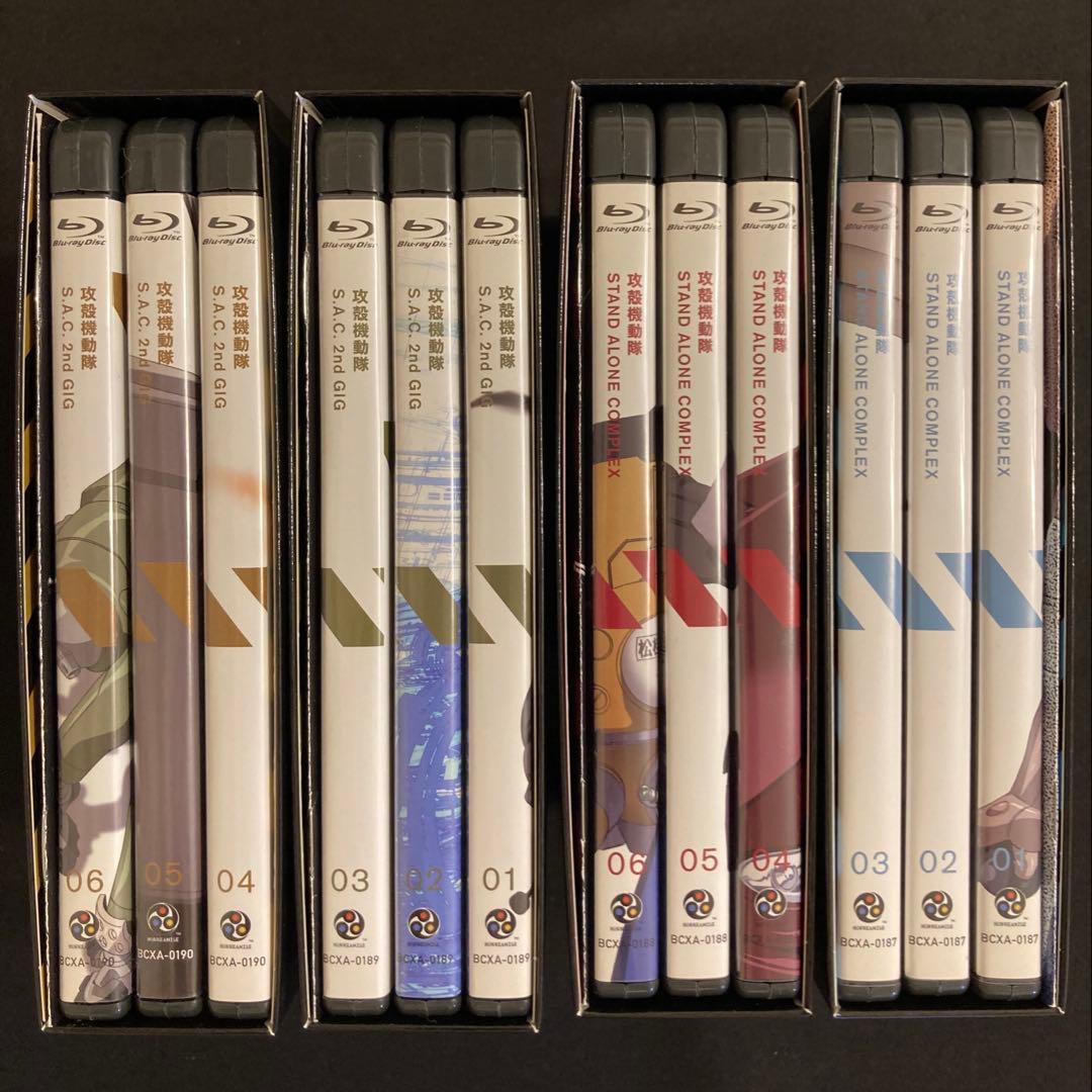 攻殻機動隊 S.A.C. Blu-ray コンプリートセット（5点セット）