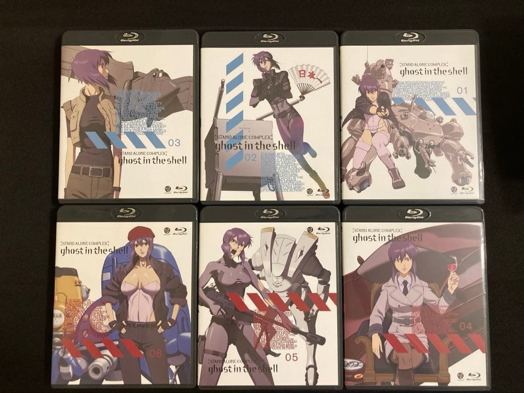 攻殻機動隊 S.A.C. Blu-ray コンプリートセット（5点セット）