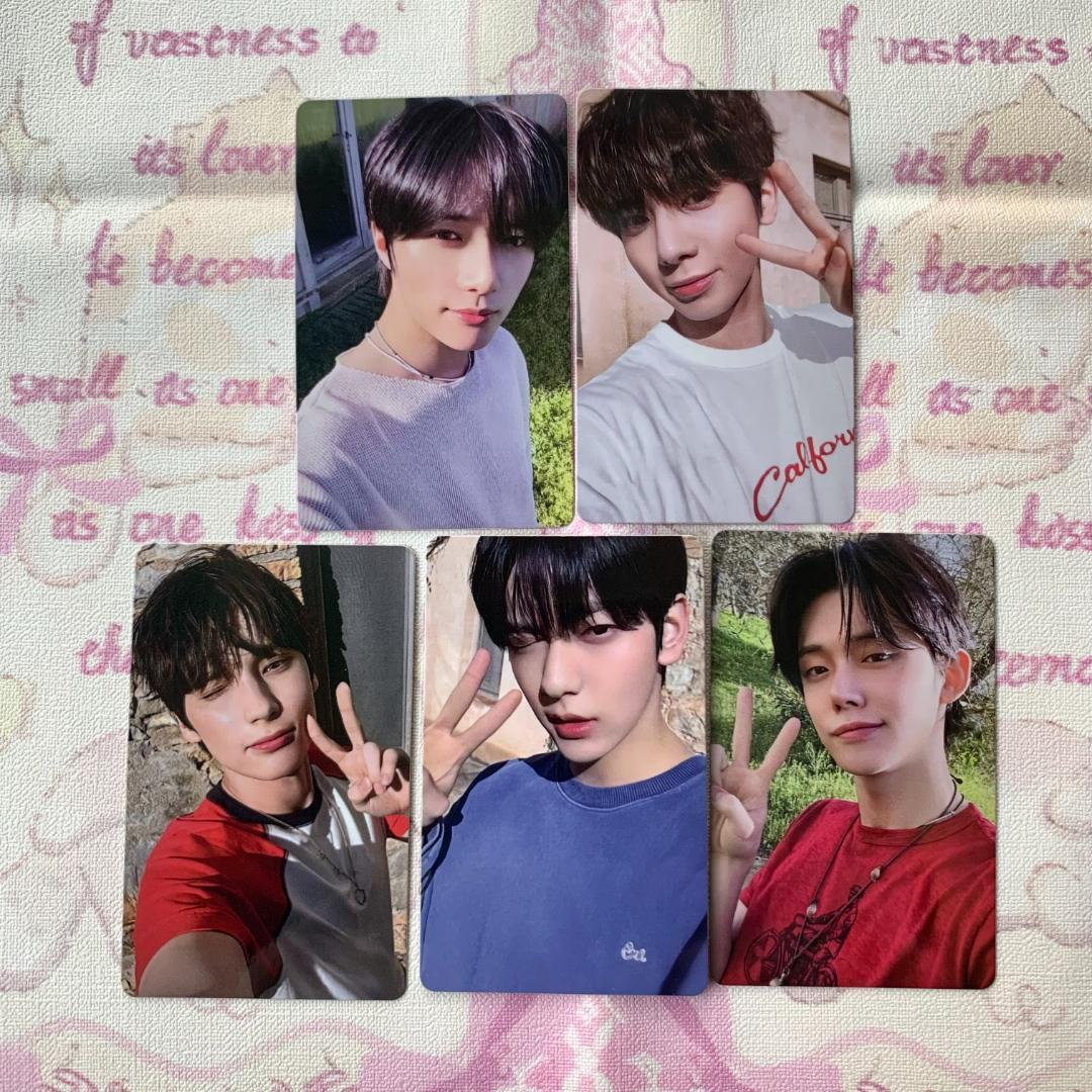 TXT 再生キャンペーン LINE MUSIC トレカ 5枚全員