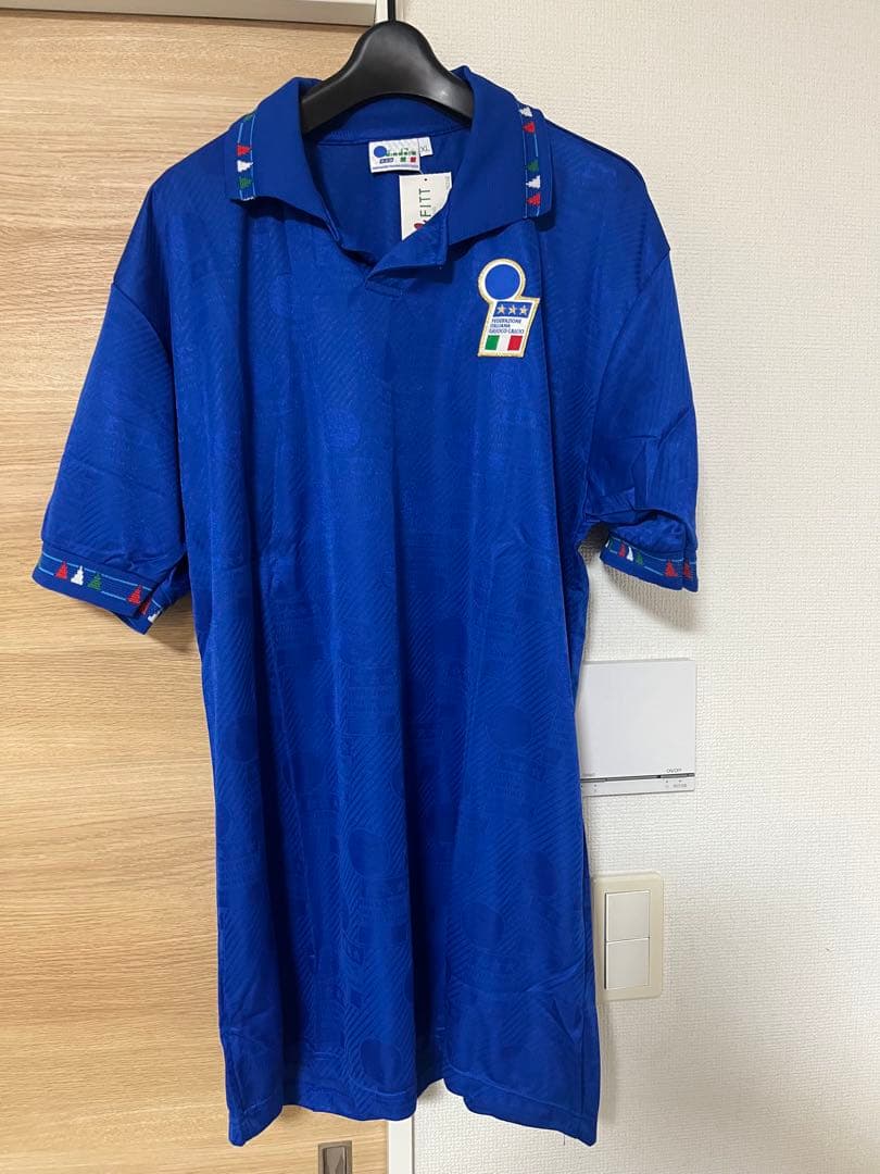 ディアドラ　イタリア代表　94年　W杯　選手用　ユニフォーム　バッジョ　XL