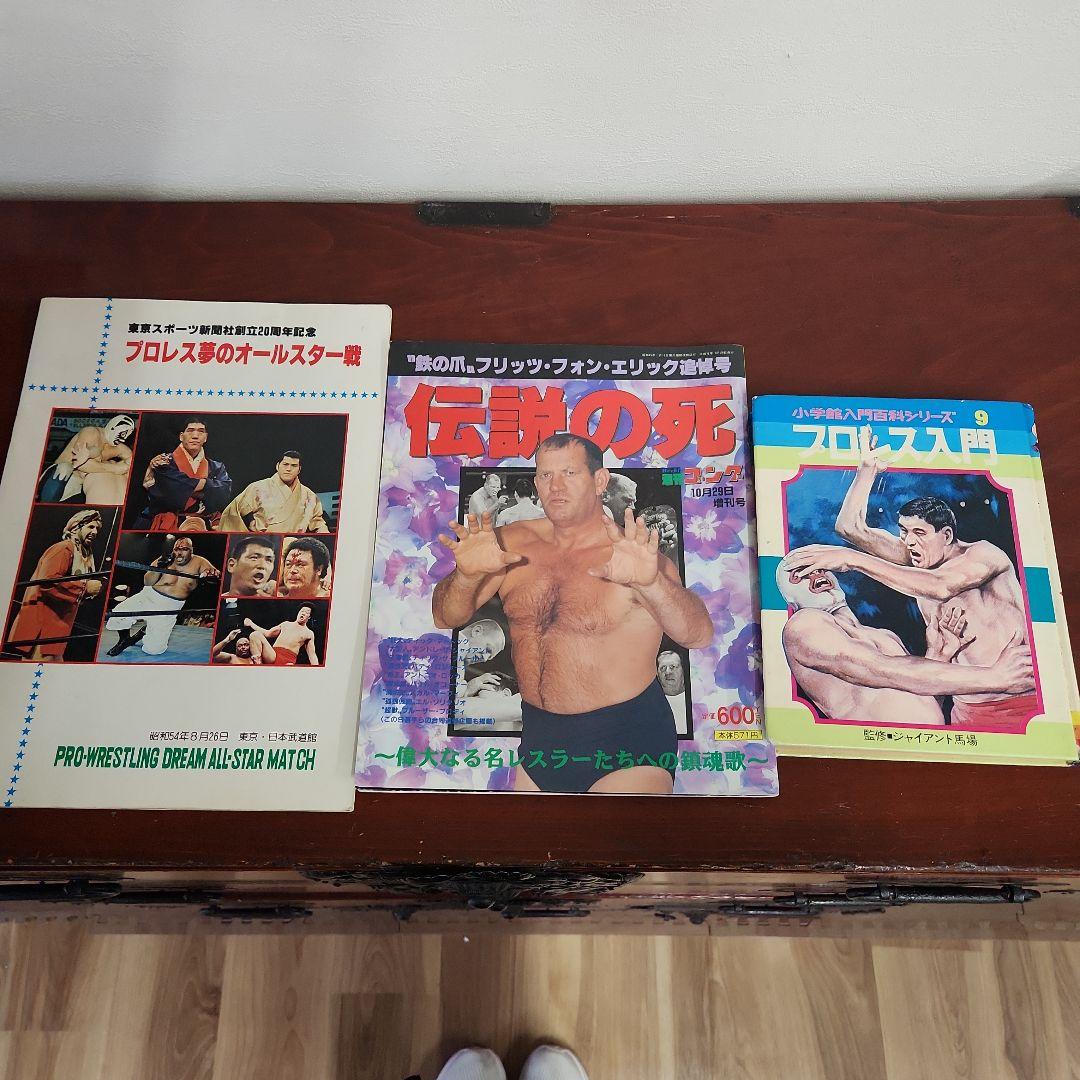 プロレスファン必見　雑誌 プロレス夢のオールスター戦