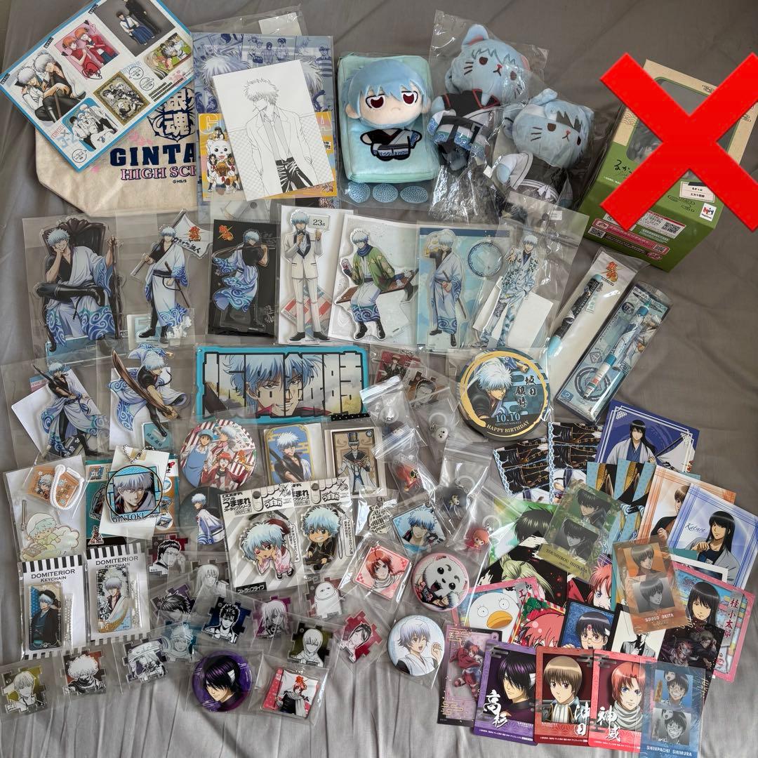 銀魂 坂田銀時 グッズ アクリルスタンド 特典 まとめ売り