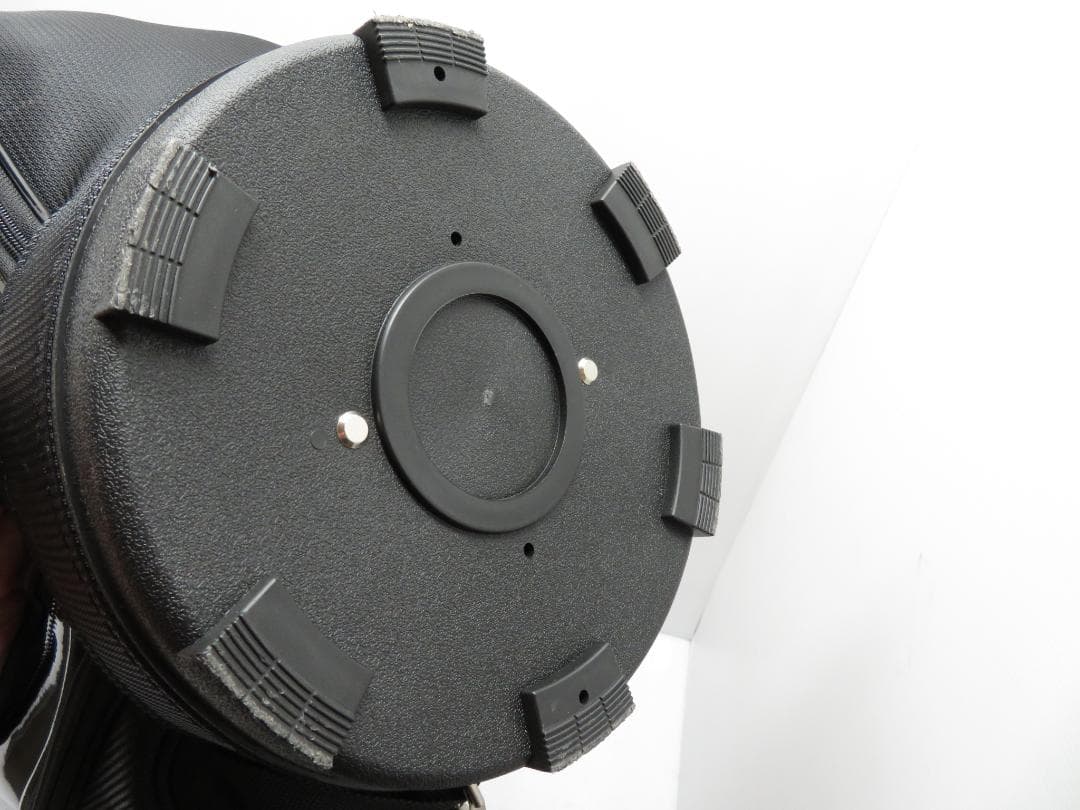 未使用保管品 アディダス adidas キャディバッグ ブラック×ホワイト