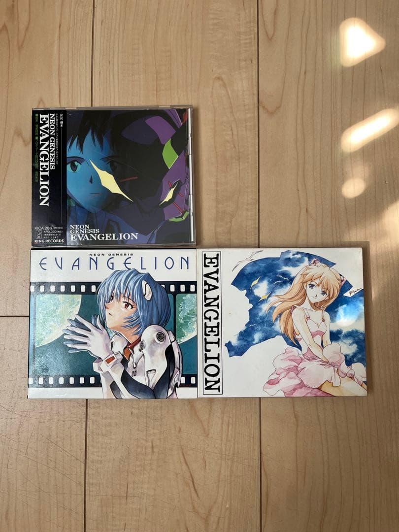 新世紀エヴァンゲリオン CD アルバム 15枚 ポストカード