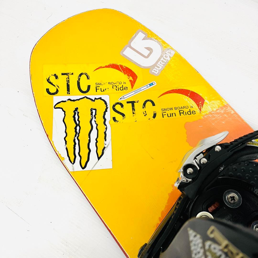 未使用　バートン　ビンディング付　サロモン　ジュニア　スノボセット　スノーボード