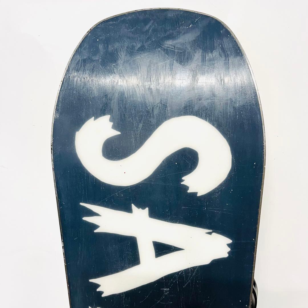 未使用　バートン　ビンディング付　サロモン　ジュニア　スノボセット　スノーボード