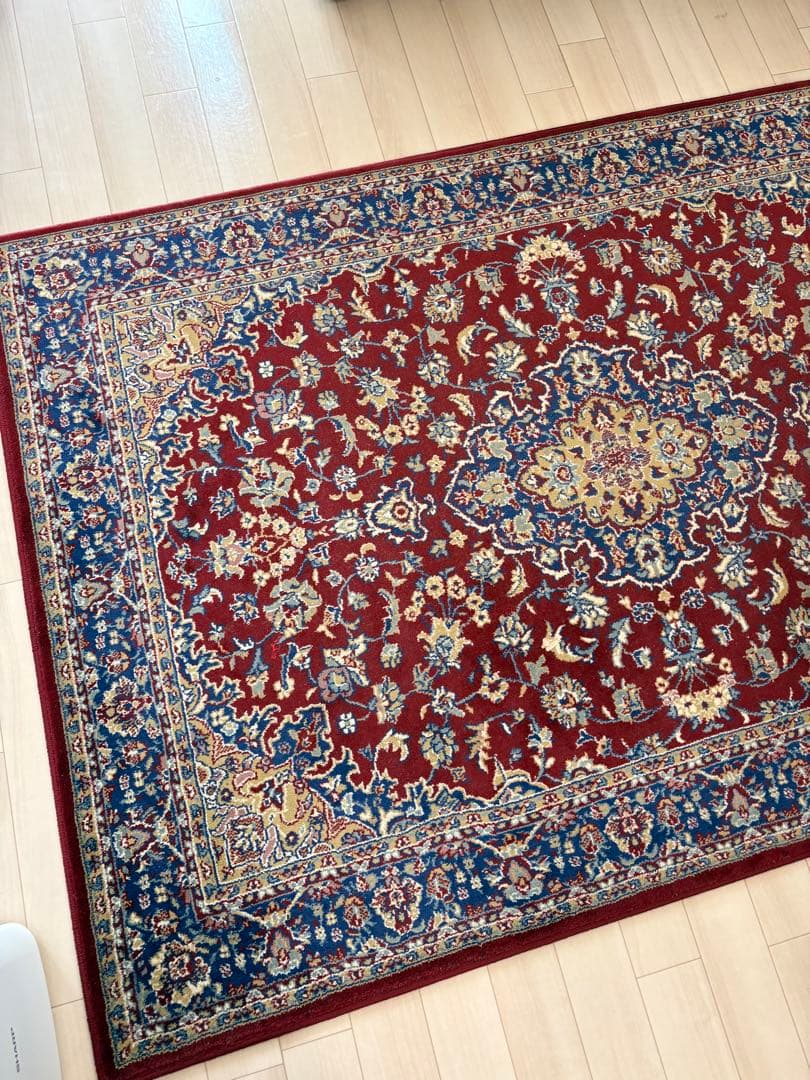 イケア　ラグ カーペット133x195 cm ポリプロピレン 100%