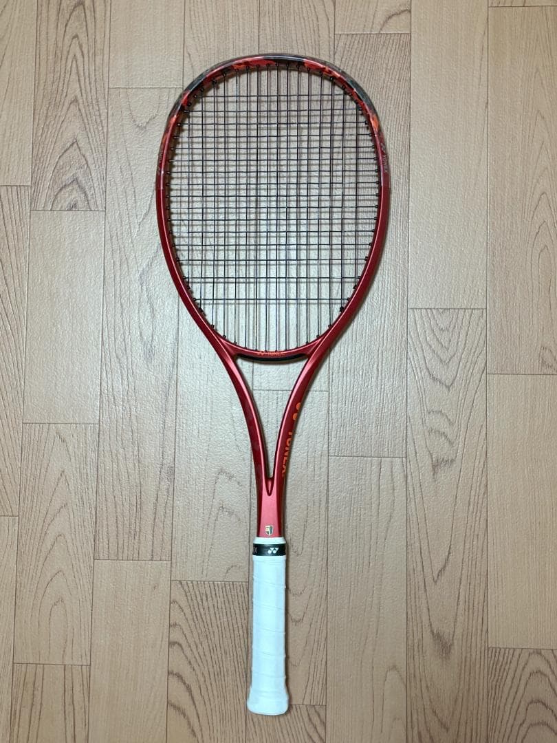 【極美品】ヨネックス ジオブレイク70S タンゴレッド ソフトテニスラケット