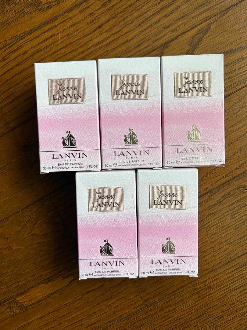 Jeanne LANVIN Eau de Parfum 30ml 5個セット