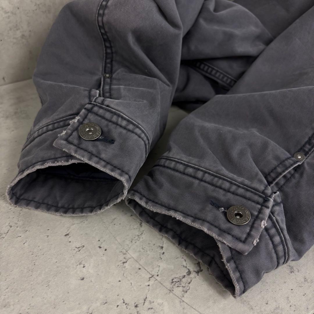 Qaz NAUTICA ガーメント ダイ チノ ジップ ブルゾン ダック