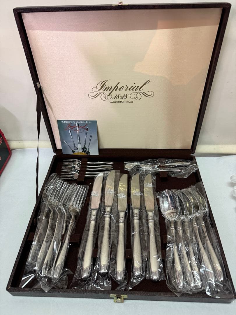 ハナ　AZUMA 18-18 インペリアル カトラリー 22本 スプーン