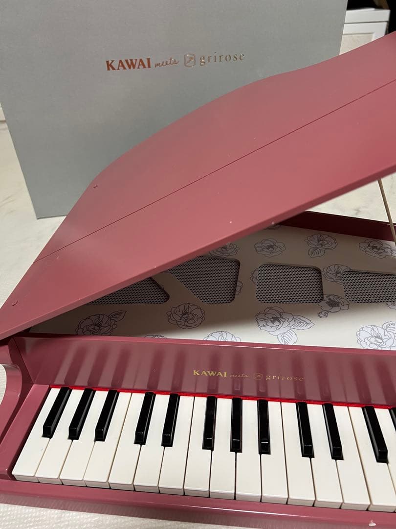 KAWAI meets grirose ミニピアノ 32鍵盤 ドリームピンク