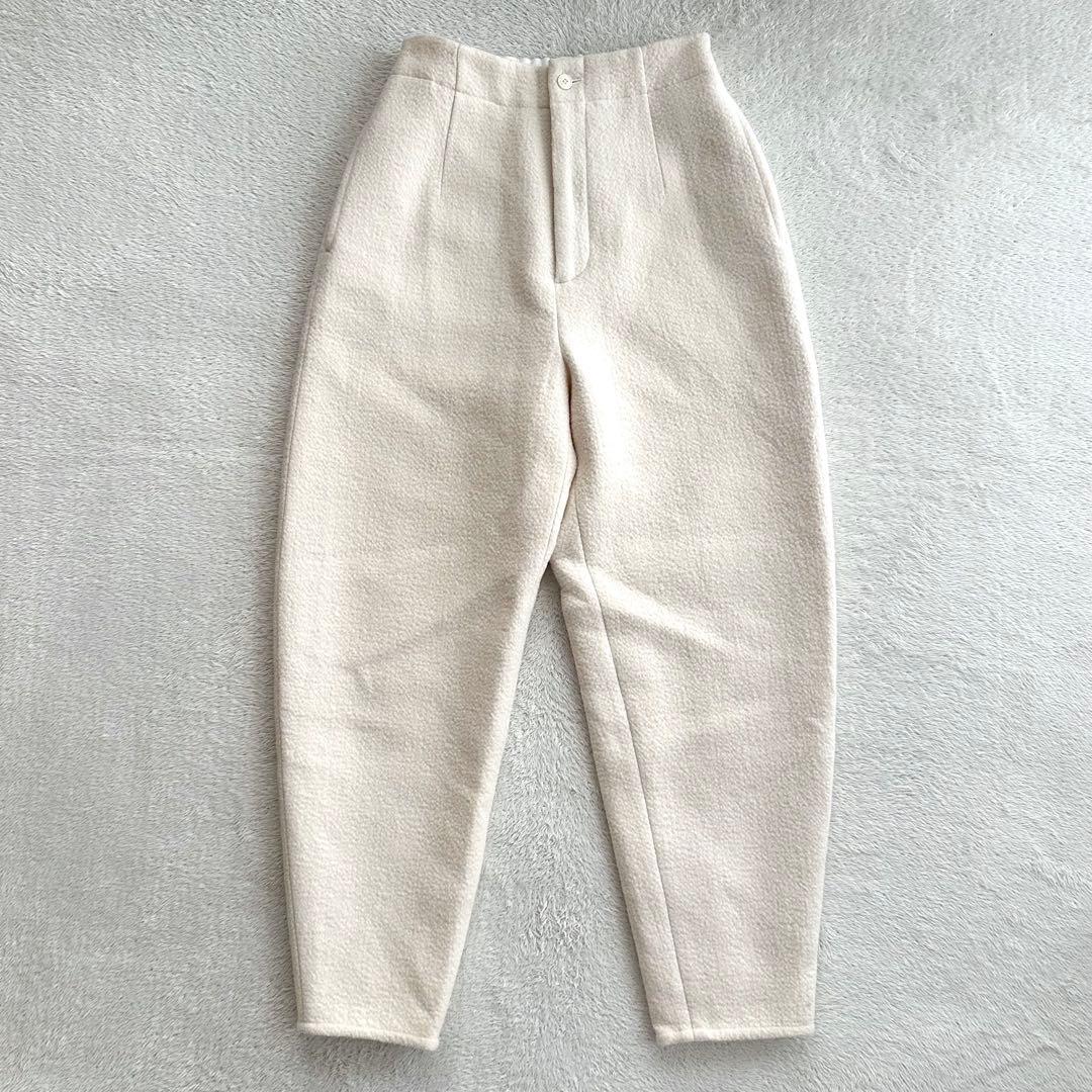 美品 スティーブンアラン SHRINK PANTS/パンツ ウール M ホワイト