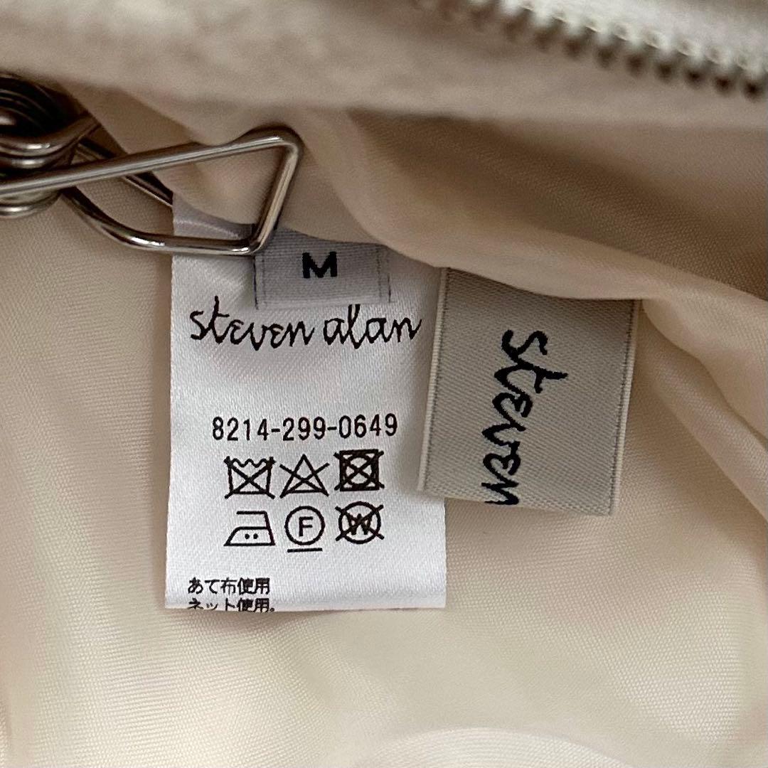 美品 スティーブンアラン SHRINK PANTS/パンツ ウール M ホワイト